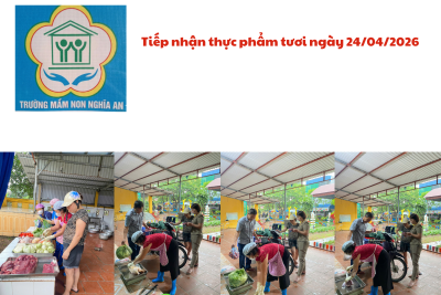 Thực đơn ngày 24/04/2026