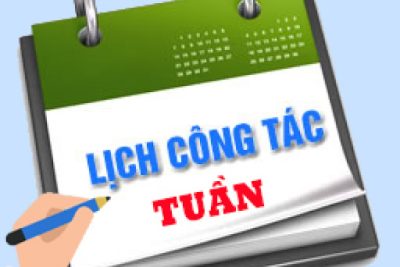 Lịch công tác