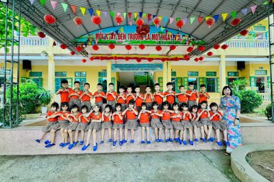 Trường MN Nghĩa An tổ chức hoạt động trải nghiệm: “Tham quan trường tiểu học – sẵn sàng vào lớp 1” của các bạn mẫu giáo 5-6 tuổi