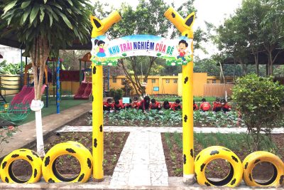 Góc thiên nhiên của trường Mầm Non Nghĩa An – Nơi trẻ khám phá và yêu thiên nhiên